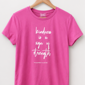 Pink Positive Quote Tshirt