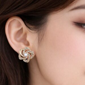 Pearl Knot Earring