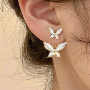 Dual Butterfly Earrings