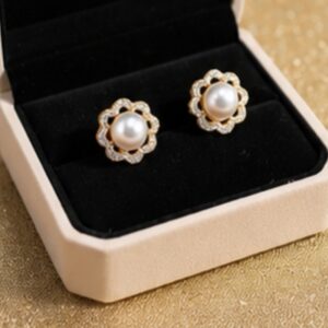 Pearl Stud Earrings
